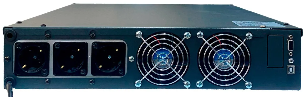 Беспроводной источник бесперебойного питания Easyline для монтажа в стойку — 3 кВА (2,7 кВт) 3